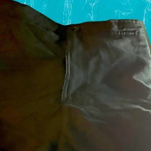 BLACK SWIM SUIT BOTTOM SHORTS WOMENS SIZE 26 NWT ZIPUP FRONT CROFT&BARROW